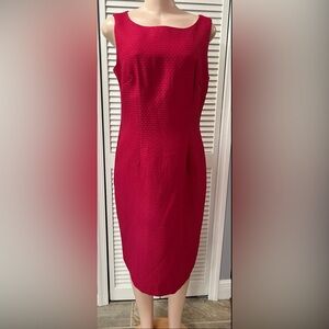 Danillo Pink Sleeveless Sheath Dress Women’s Size 12